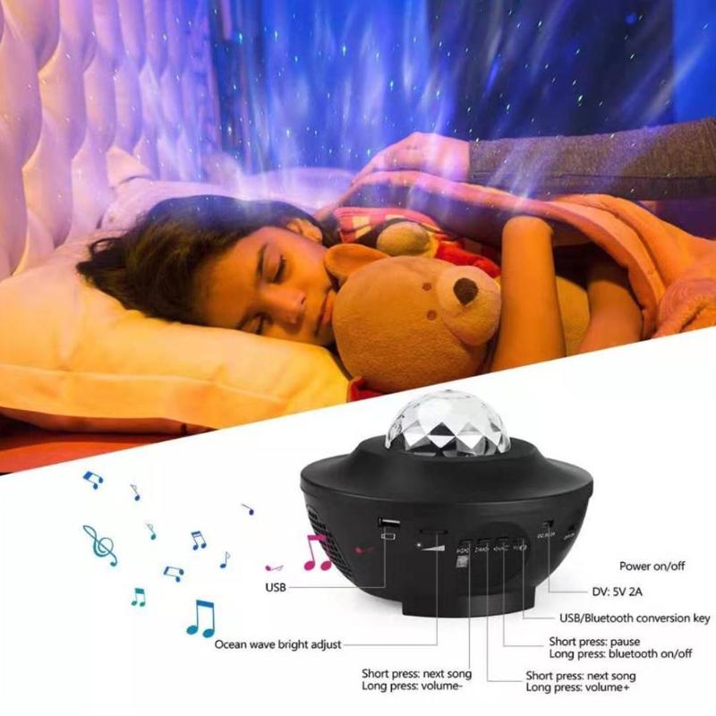 LED Night Light & USB Control Music Player