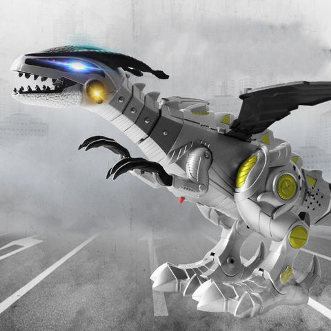 Image of Walking Dragon Toy Fire Breathing Water Spray Dinosaur