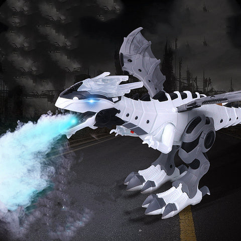 Image of Walking Dragon Toy Fire Breathing Water Spray Dinosaur