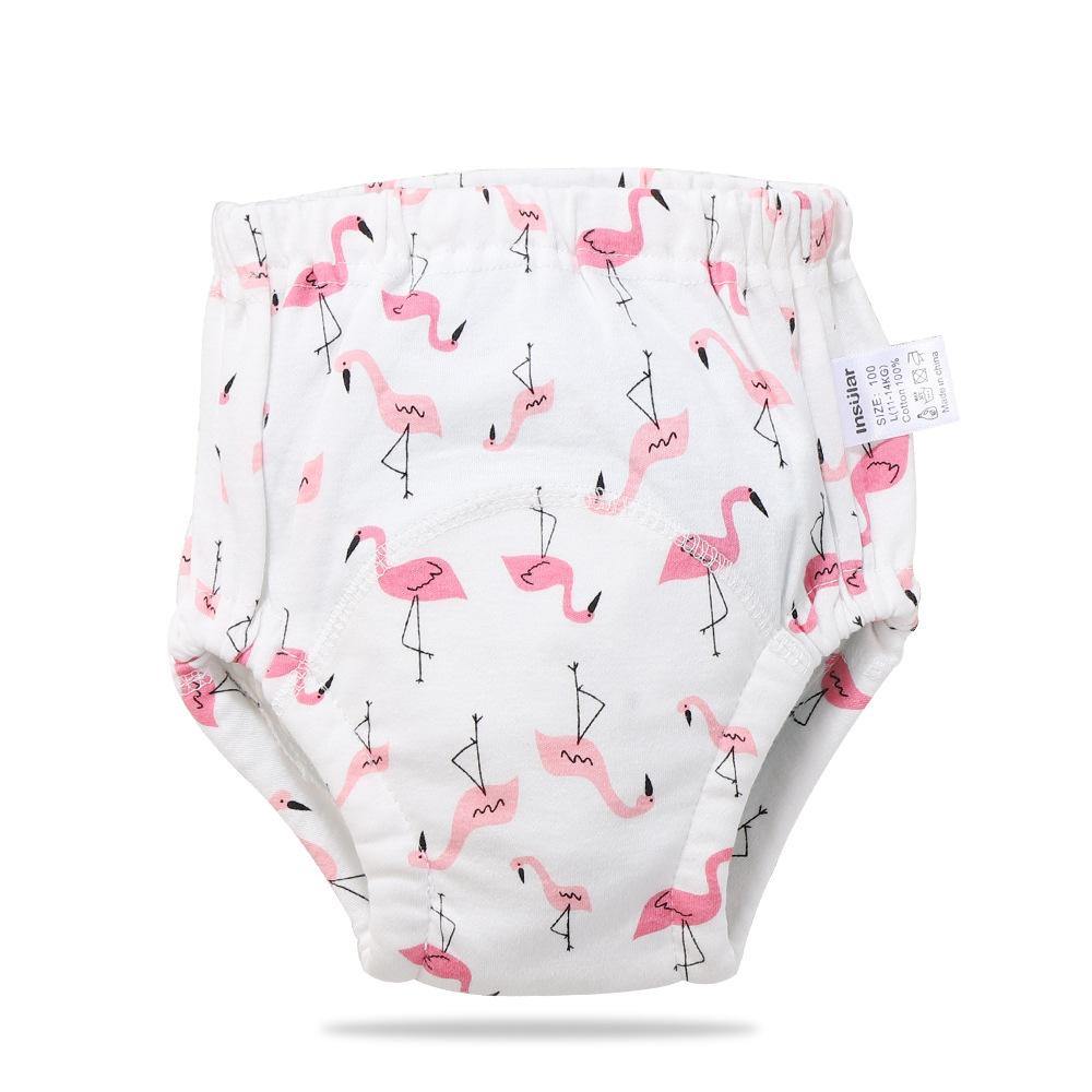 Baby training learning pants baby gauze diaper pants - Paule & Angels