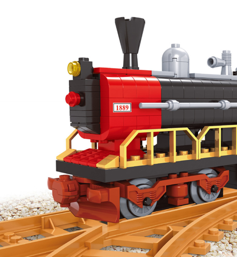 The Toy with old train
