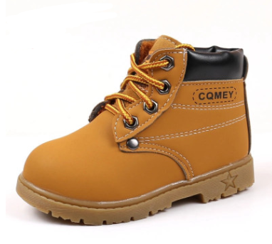 2021 spring and autumn new boys and girls fashion boys single boots, children's single boots children's shoes - Paule & Angels