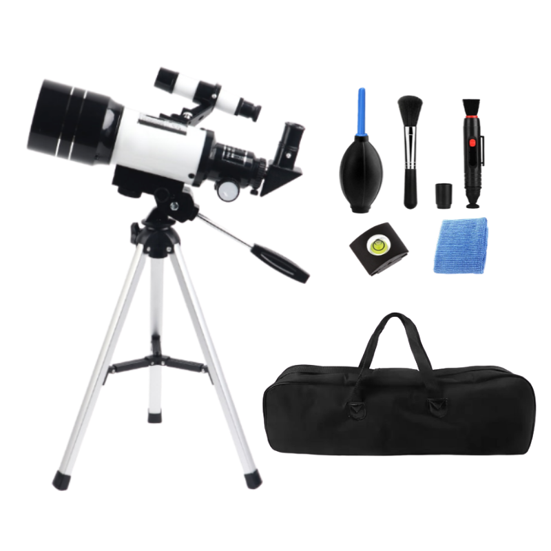 F30070 with astronomical telescope - Paule & Angels