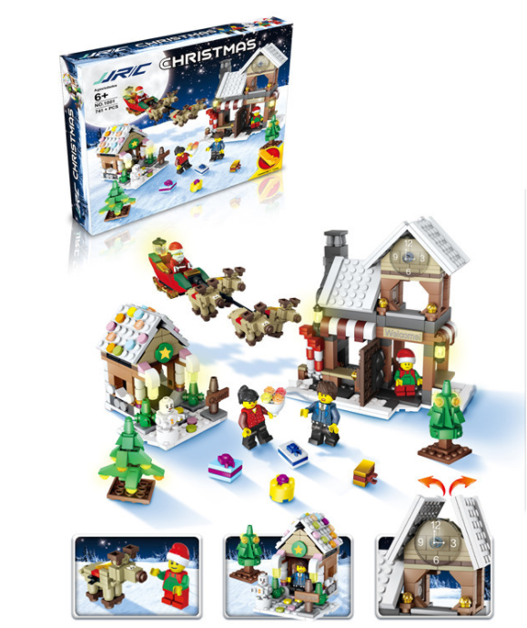 Christmas Scene Building Block - Paule & Angels