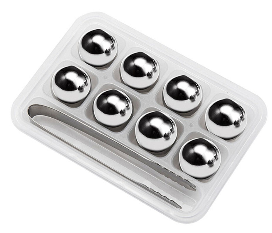 stainless steel ice cube