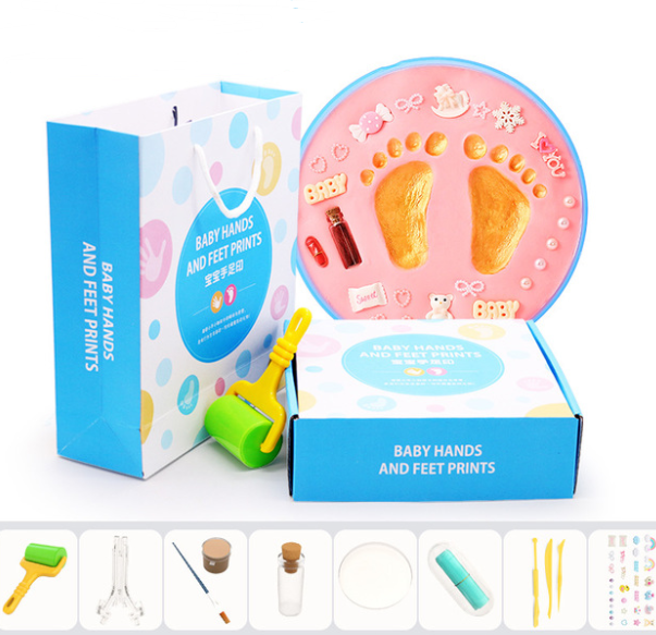 Baby hand and foot print mud - Paule & Angels