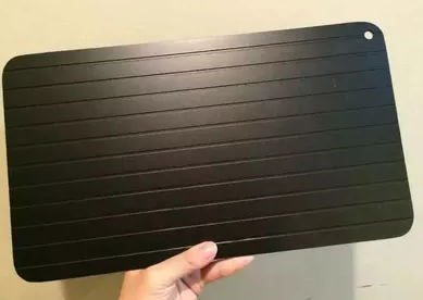 Fast Defrosting Tray Thaw  Kitchen Quick Aluminum Thaw Plate - Paule & Angels