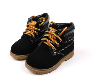 2021 spring and autumn new boys and girls fashion boys single boots, children's single boots children's shoes - Paule & Angels