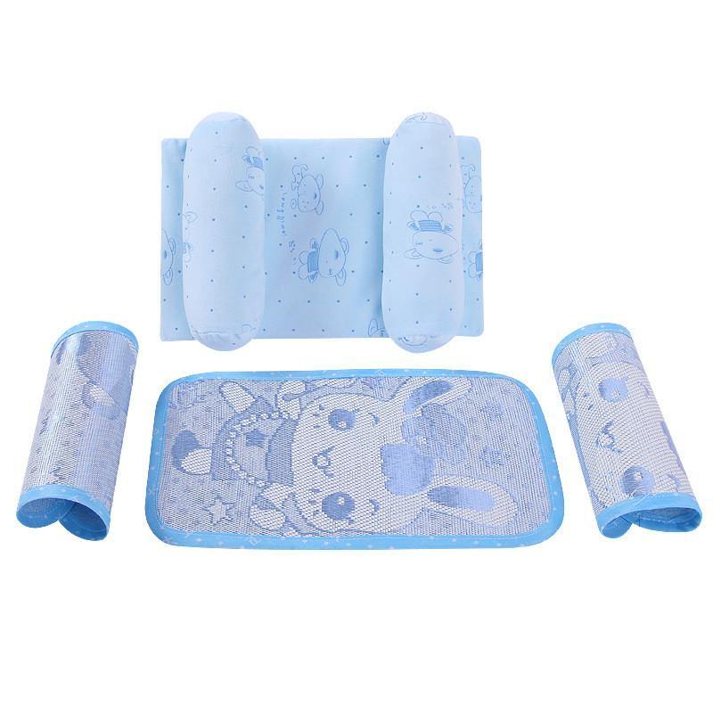 Yulan Beiji baby shaped pillow correction of baby deflection prevention pillow adjustable flat head cartoon pillow - Paule & Angels