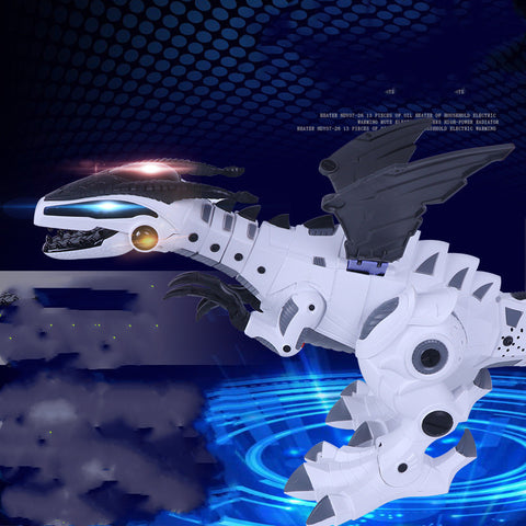 Image of Walking Dragon Toy Fire Breathing Water Spray Dinosaur