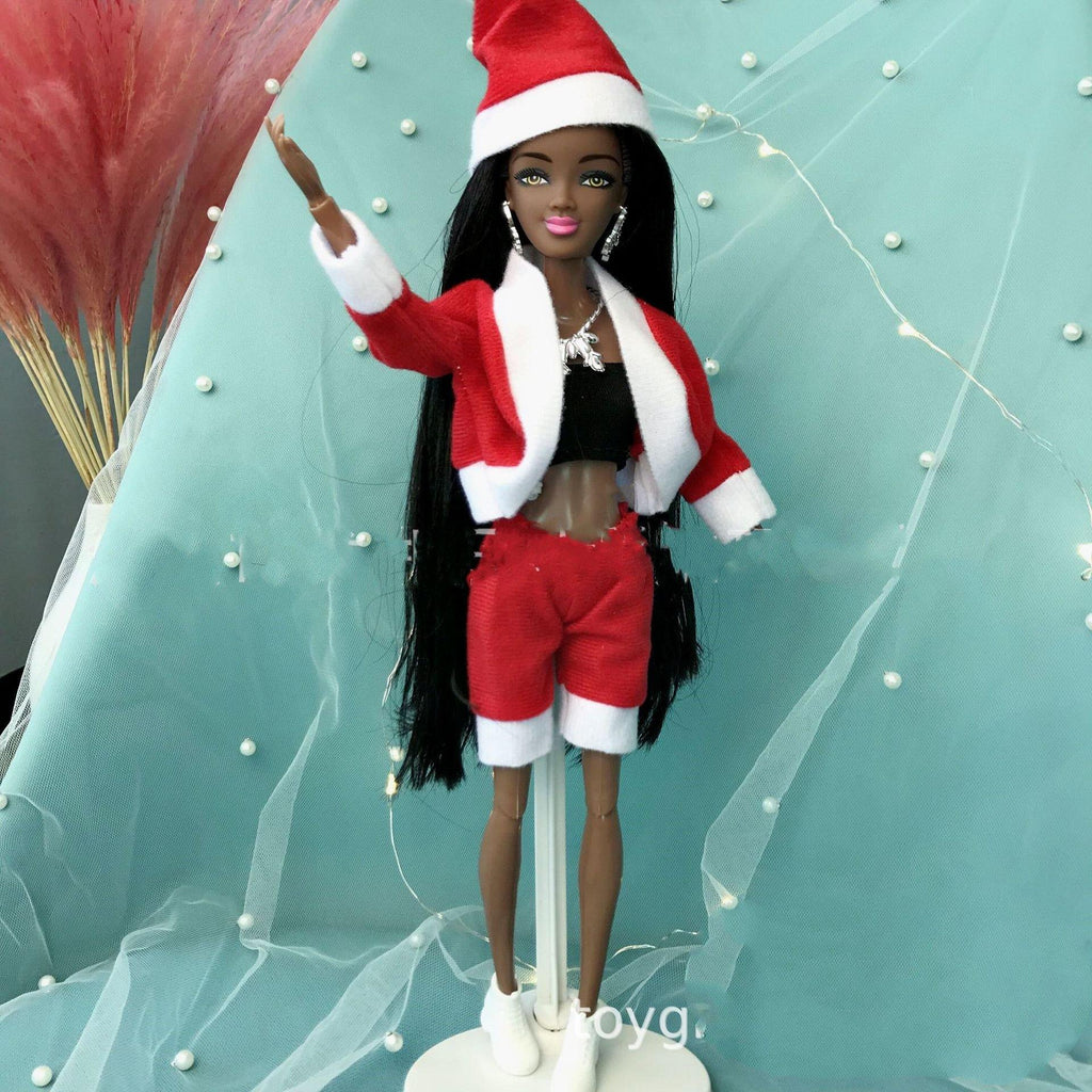 black articulated doll - Paule & Angels