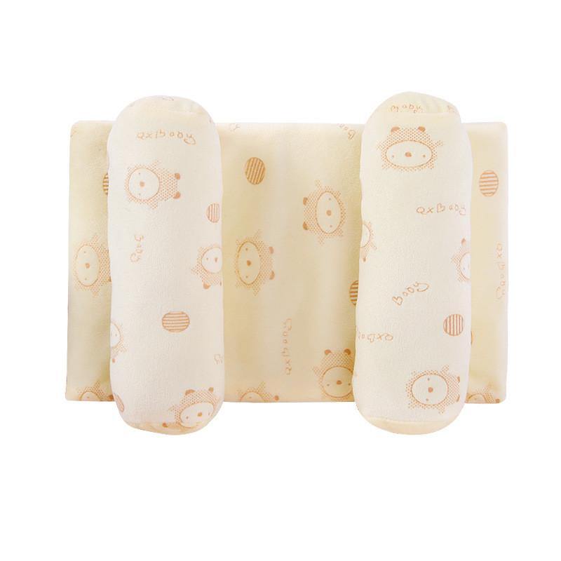 Yulan Beiji baby shaped pillow correction of baby deflection prevention pillow adjustable flat head cartoon pillow - Paule & Angels