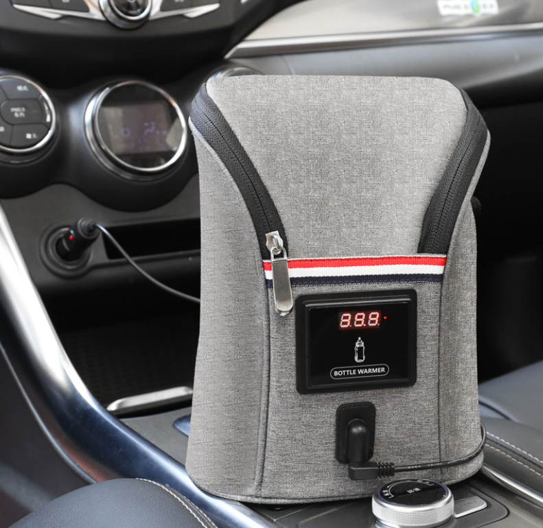 Car USB Baby Bottle Warmer Portable Travel Milk Warmer - Paule & Angels