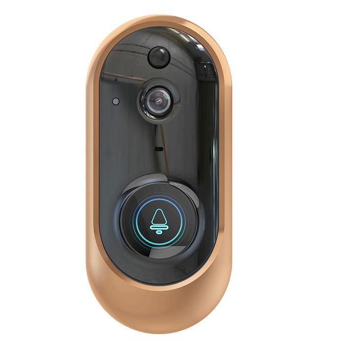 720P Smart WIFI Security Doorbell with Visual Recording Night Vision PIR Motion Detection Low Power Consumption Phone APP Remote - Paule & Angels
