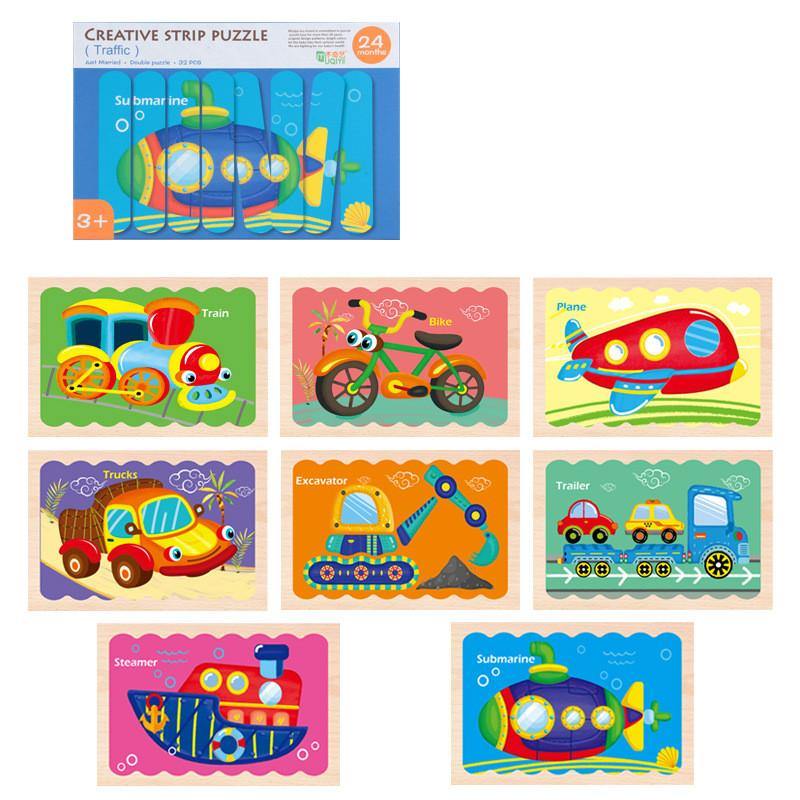 Children's creative bar puzzle - Paule & Angels