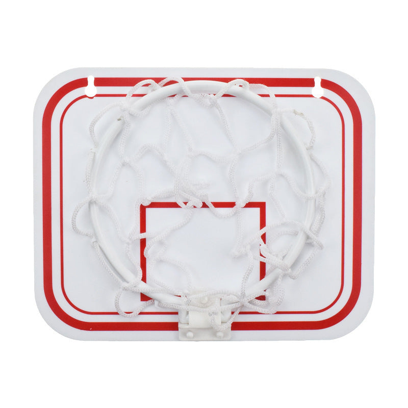 Punch-free children's basketball hoop