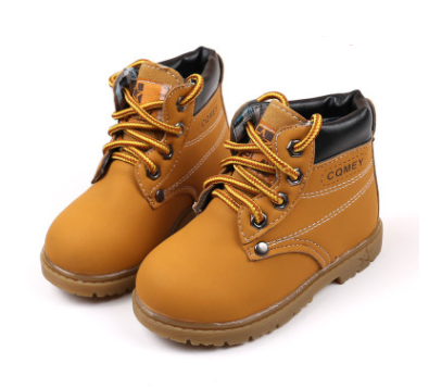 2021 spring and autumn new boys and girls fashion boys single boots, children's single boots children's shoes - Paule & Angels