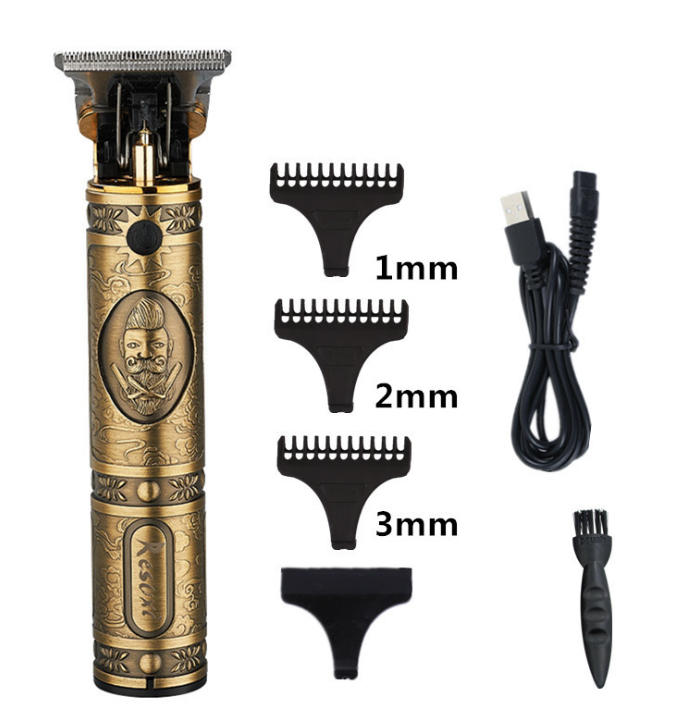 Gradient shaved head hair clipper - Paule & Angels