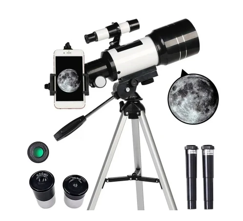 F30070 with astronomical telescope - Paule & Angels