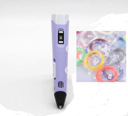 3D print pen graffiti 3D stereoscopic paintbrush painting toys - Paule & Angels