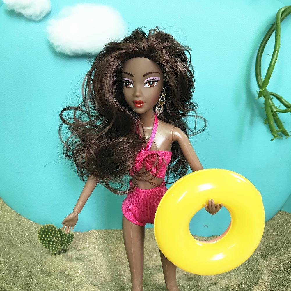 black articulated doll - Paule & Angels