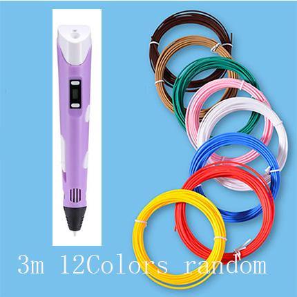 3D print pen graffiti 3D stereoscopic paintbrush painting toys - Paule & Angels