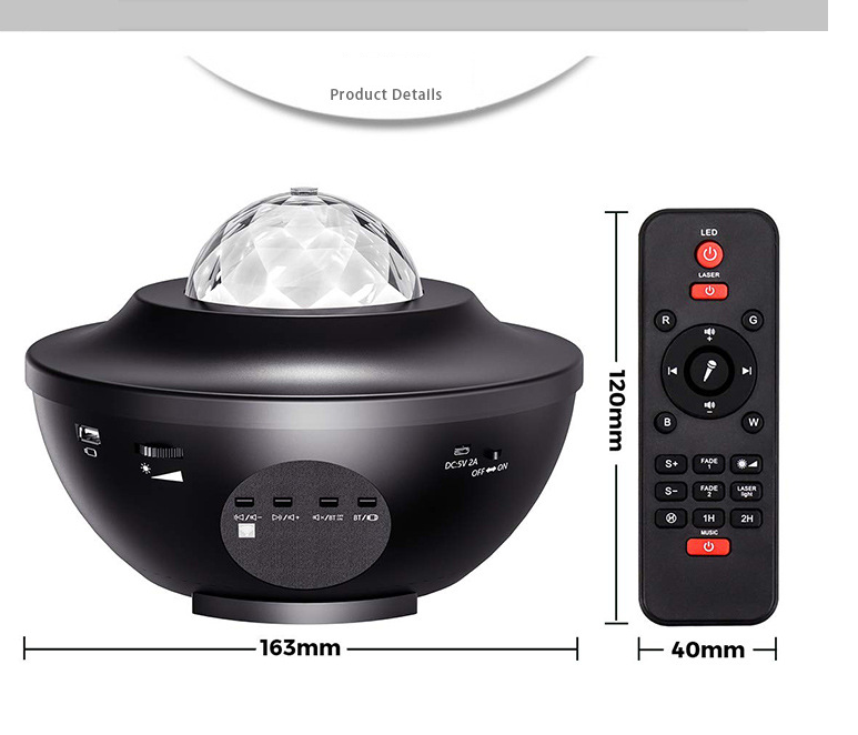 LED Night Light & USB Control Music Player
