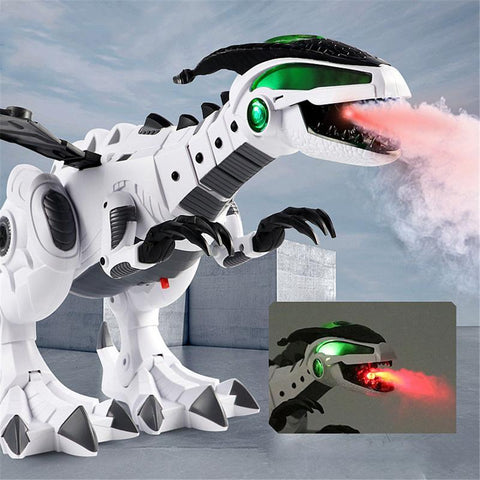 Image of Walking Dragon Toy Fire Breathing Water Spray Dinosaur