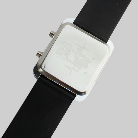 Image of Pokemon GO elf ball watch Pocket anime spirit ball logo LED luminescent Watch