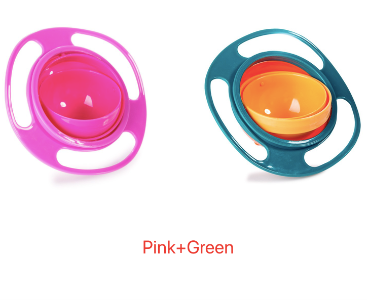 360 Rotate Universal Spill-proof Bowl Dishes - Paule & Angels
