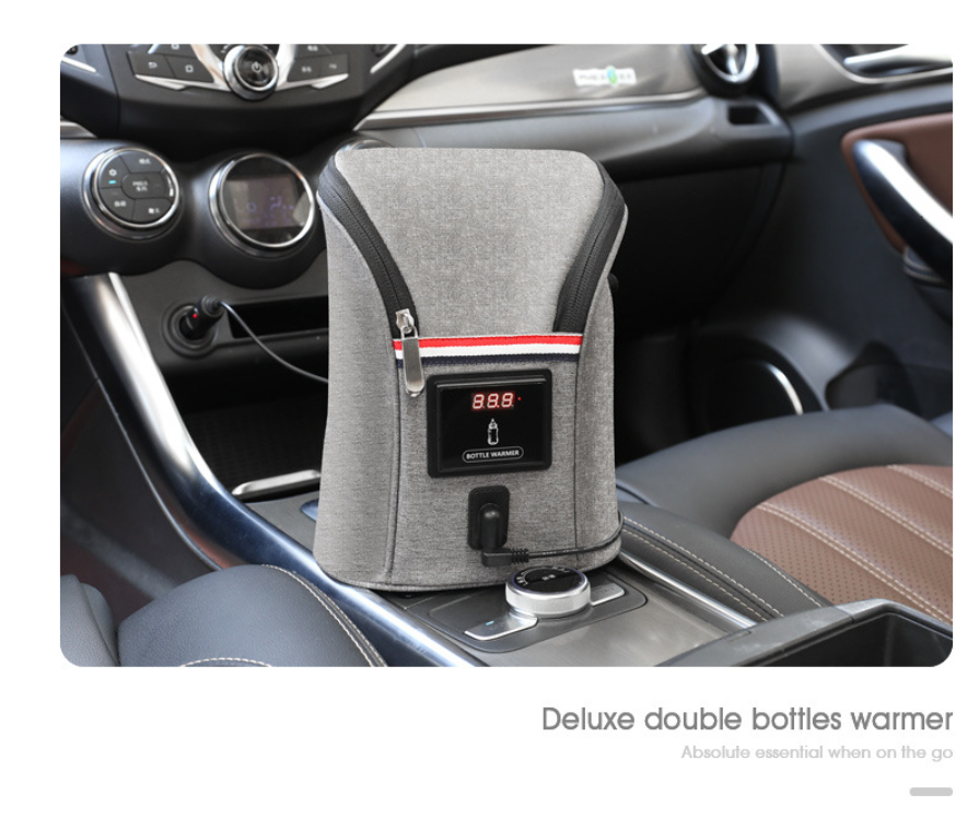 Car USB Baby Bottle Warmer Portable Travel Milk Warmer - Paule & Angels