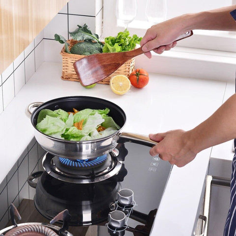 Image of Velaze Cookware Set Stainless Steel 14-Piece Induction Kitchen Cooking Pot&Pan Set,Saucepan,Casserole,Steamer,Frypan,Glass lid - Paule & Angels