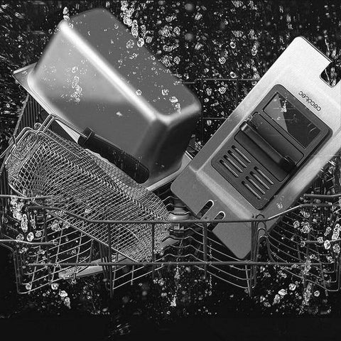 Image of Deep-fat Fryer Cecotec Cleanfry 3L 2000W Stainless steel - Paule & Angels