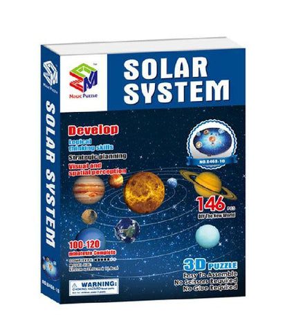 Image of 146Pcs 3D Solar System Puzzle Set - Paule & Angels