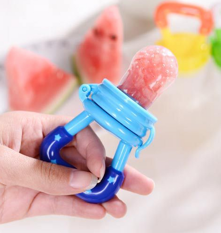 Image of Baby food dispenser - pacifier for fresh fruits - Paule & Angels