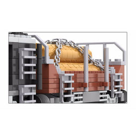 O brinquedo com trem antigo