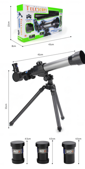 Telescopio astronómico espacial monocular para exteriores 40X