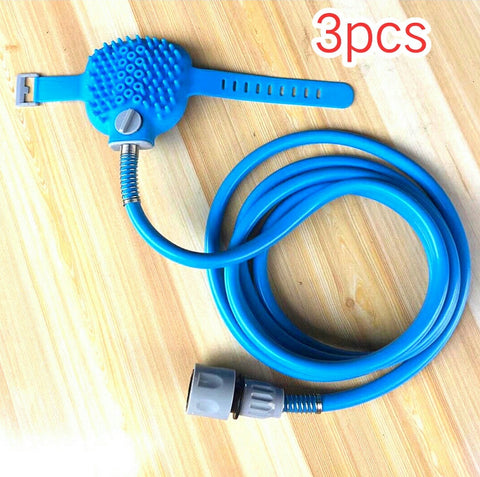 Image of Pet Bathing Tool Pet Dog Convenient Clean Water Pipe Spray Nozzle Strap