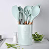 Silicone Kitchenware with Wooden Handle - Paule & Angels