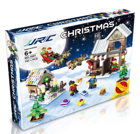 Image of Christmas Scene Building Block - Paule & Angels