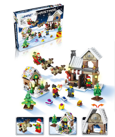 Image of Christmas Scene Building Block - Paule & Angels