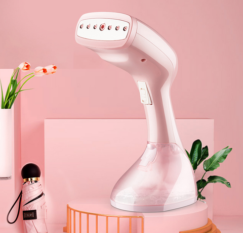 Image of Handheld Fabric Steamer Fast-Heat  Powerful Garment Steamer for Home Travelling Portable Steam Iron - Paule & Angels