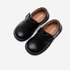 British Boys Show Leather Shoes Black Leather Shoes - Paule & Angels