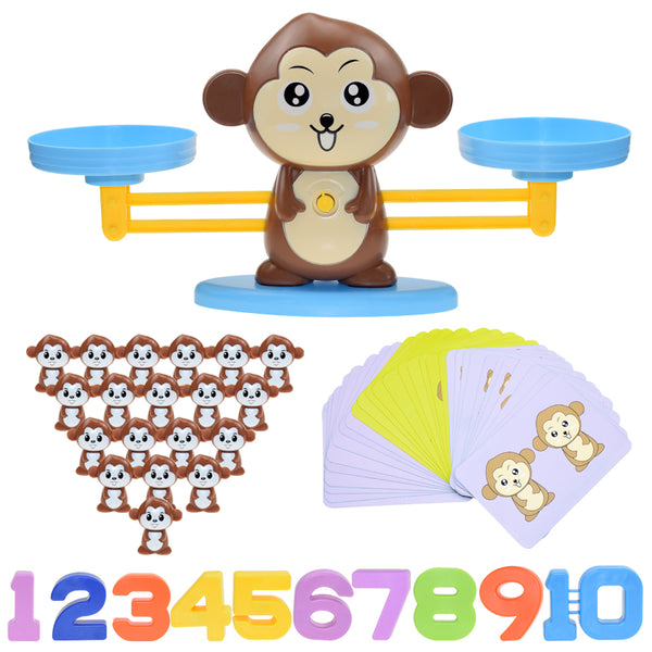 Monkey Balance Children Early Digital Addition and Subtraction Toys ...