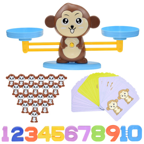 Image of Monkey Balance Children Early Digital Addition and Subtraction Toys