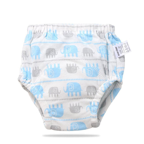 Image of Baby training learning pants baby gauze diaper pants - Paule & Angels