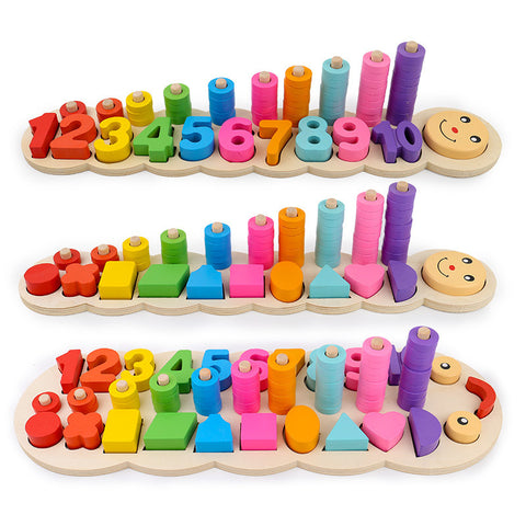 Image of Early Childhood Education Wooden Logarithmic Board