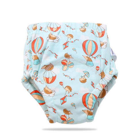 Image of Baby training learning pants baby gauze diaper pants - Paule & Angels