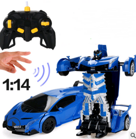 Remote Control Car Electric Induction Deformation Robot