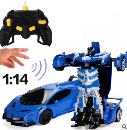 Image of Remote Control Car Electric Induction Deformation Robot